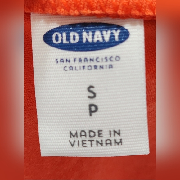 Old Navy Women's Orange Knit Smocked Skirt, Size Small Petite, SP - Picture 6 of 10